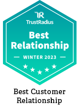 TrustRadius winter 2023 Bonterra award for best relationship