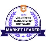 featured customers volunteer management software award badge