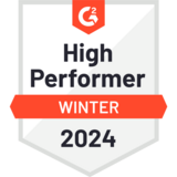 g2 high performer award badge