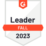 g2 fall leader 2023 badge