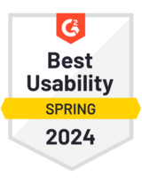 G2 Spring 2024 Best usability