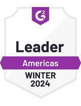 G2 Spring 2024 EA Americas CRM Leader badge