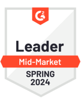 G2 Spring 2024 Mid-market leader