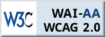WAI-AA WCAG 2.0 Logo
