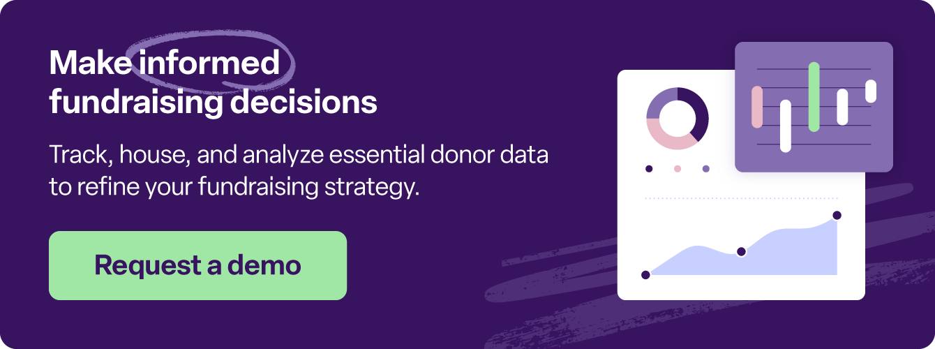 Click to request a demo of Bonterra’s nonprofit CRM and donor management solutions.