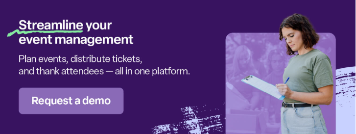Click to request a demo of Bonterra Network for Good’s event