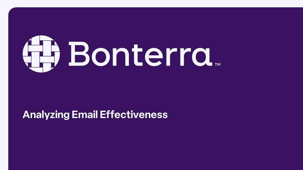 Analyzing Email Effectiveness