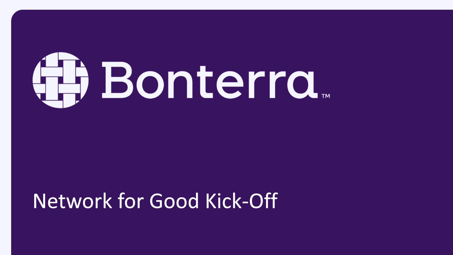 New Customer Onboarding Kick-Off