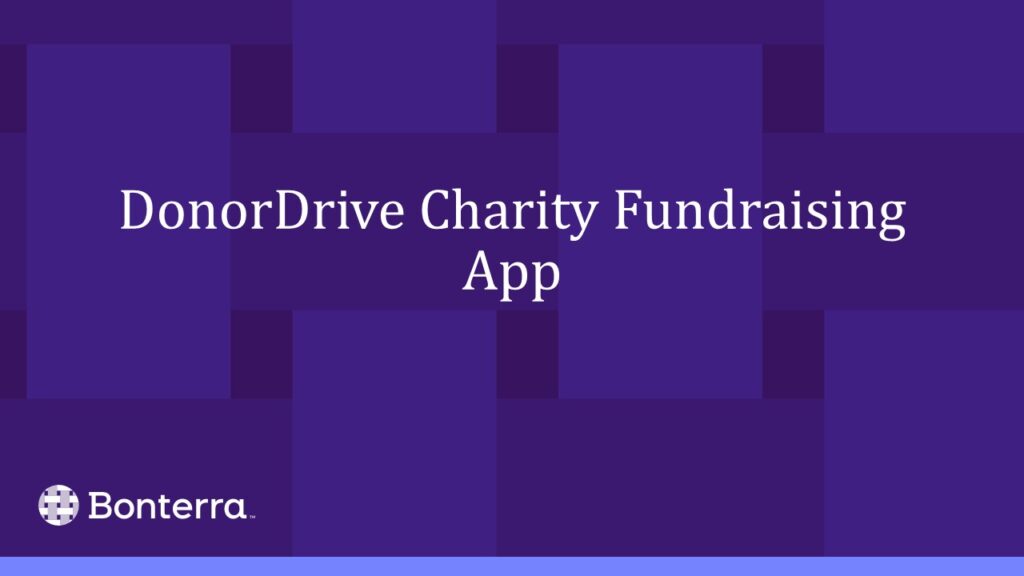 DonorDrive Charity Fundraising App