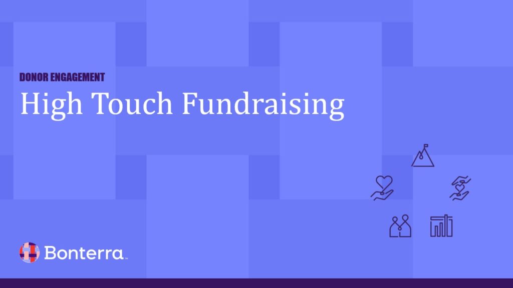High Touch Fundraising Tools