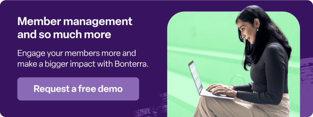 Click to request a free demo of Bonterra software.