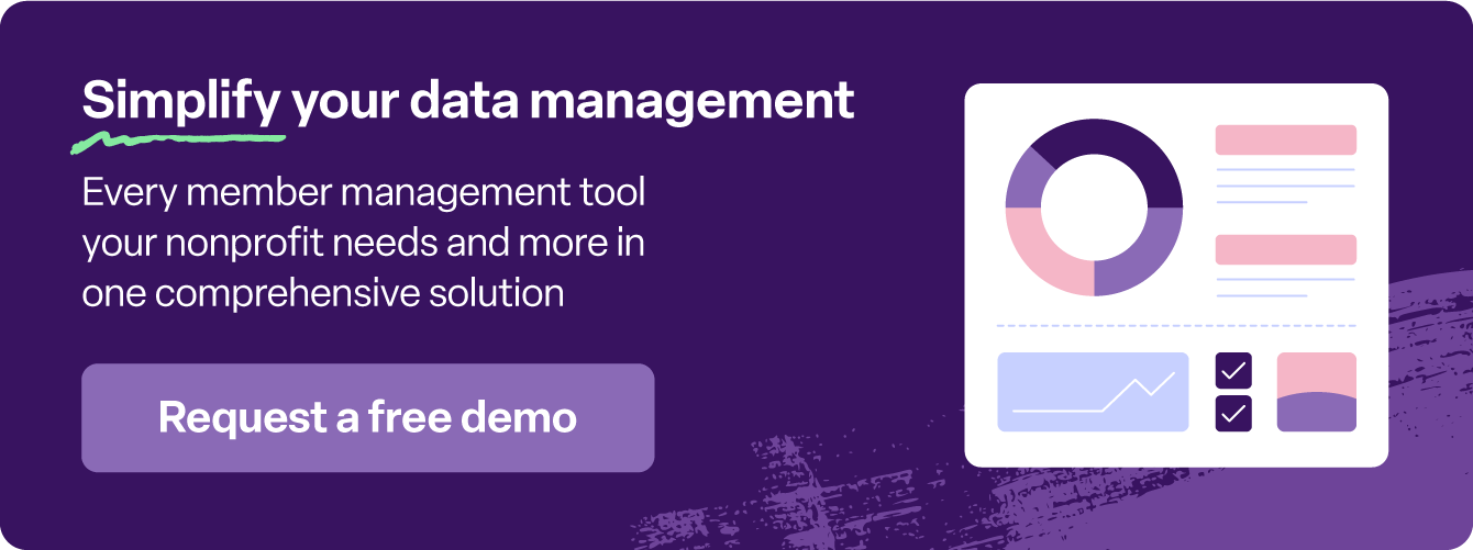 Request a demo of membership management sofwtare