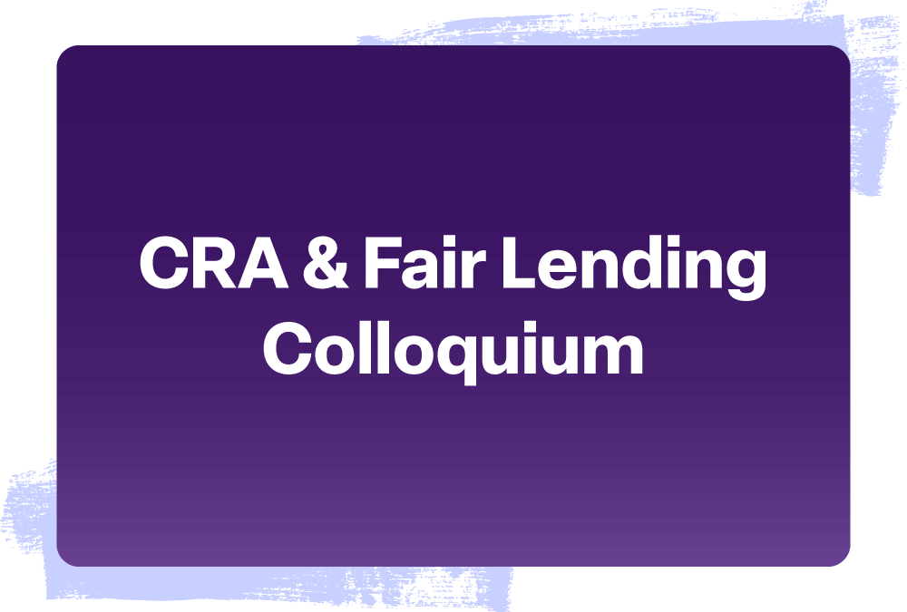 CRA & Fair Lending Colloquium