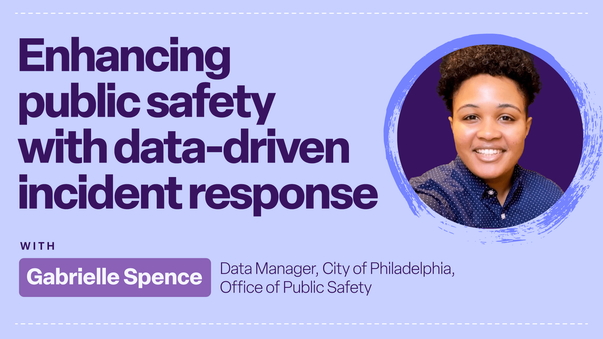 Enhancing public safety with data-driven incident response
