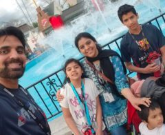 Farhan Malik and his family