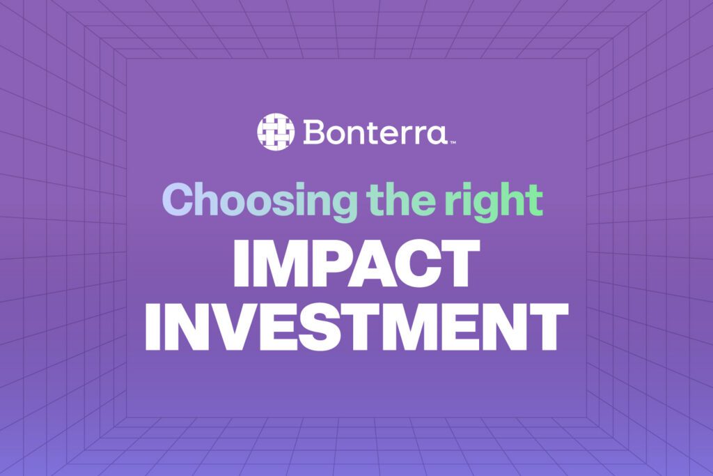 Choosing the right impact investment